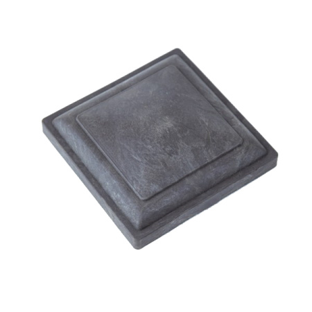 Крышка столба заборного Ecodecking Техно 100х100 Графит