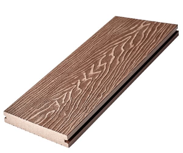 Террасная доска полнотелая MODERN 3D MASSIVE Венге
