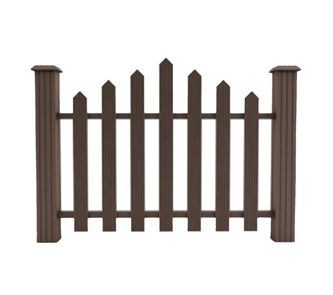 Секция ограждения из ДПК POLYWOOD™ штакетник