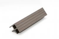 Угловой элемент из ДПК для грядки Ecodecking Техно 70х70