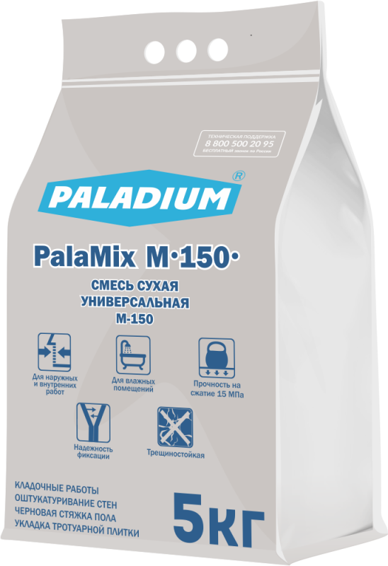 Смесь сухая УНИВЕРСАЛЬНАЯ PalaMix M-150, 5 кг