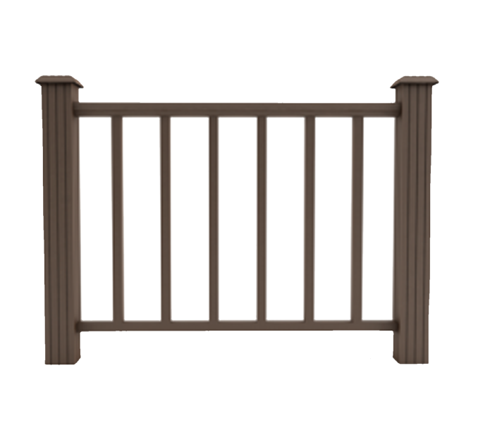 Секция ограждения из ДПК POLYWOOD™ классик