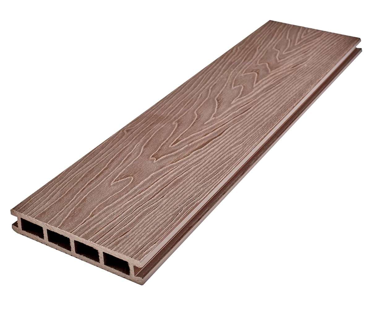 Террасная доска COUNTRY 3D Коричневый