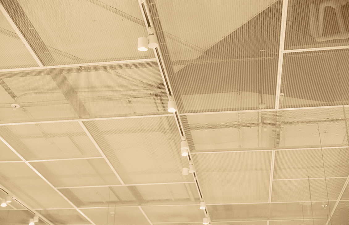 Панель HOOK ON HS тип4  ST10  600х600  RAL9010 матовый