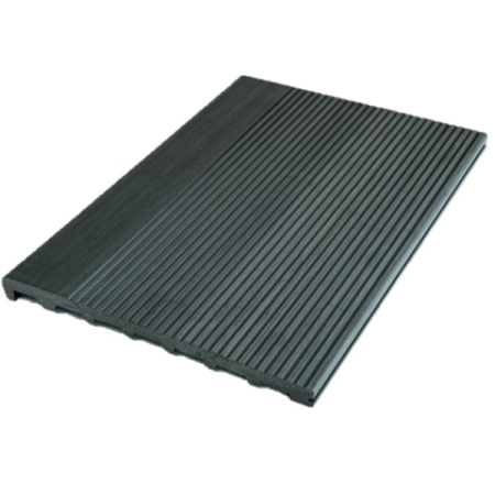 Ступень Ecodecking Техно полнотелая 345х22х4000 Графит