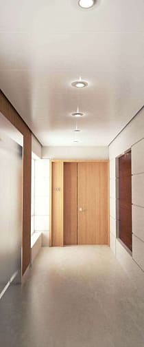 Панель CR-200 400х1500  RAL9010 матовый